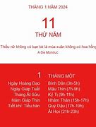 Ngày 11 Tháng 11 Năm 2024 Tốt Xấu